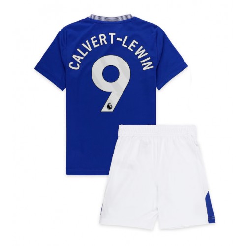 Fotballdrakt Barn Everton Dominic Calvert-Lewin #9 Hjemmedraktsett 2024-25 Kortermet (+ Korte bukser)